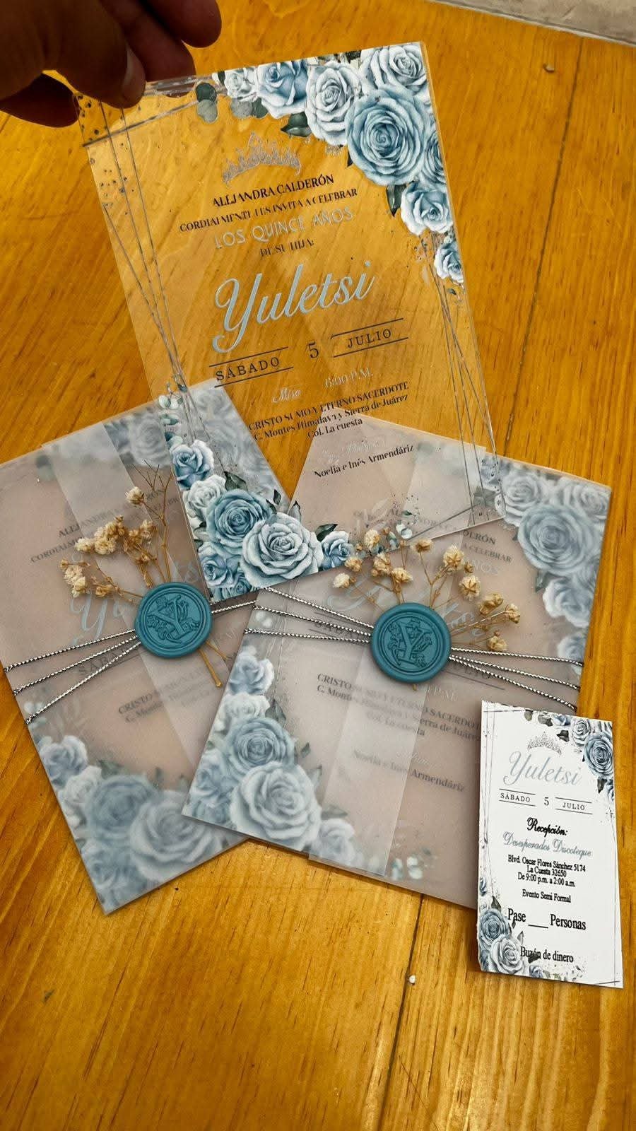 D' ZOAR invitaciones